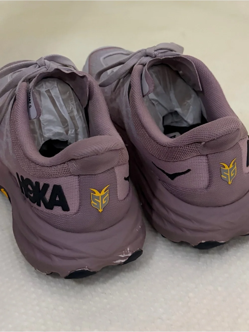 Hoka Women's Light Lavender Athletic Running Shoes